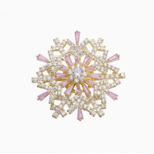 时来运转胸针高档女设计感时尚胸花西服大衣别针生日礼物