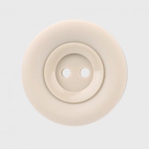 欧标环保树脂纽扣米色衣服西装扣子时尚大衣毛衣钮扣配件25mm【10颗】